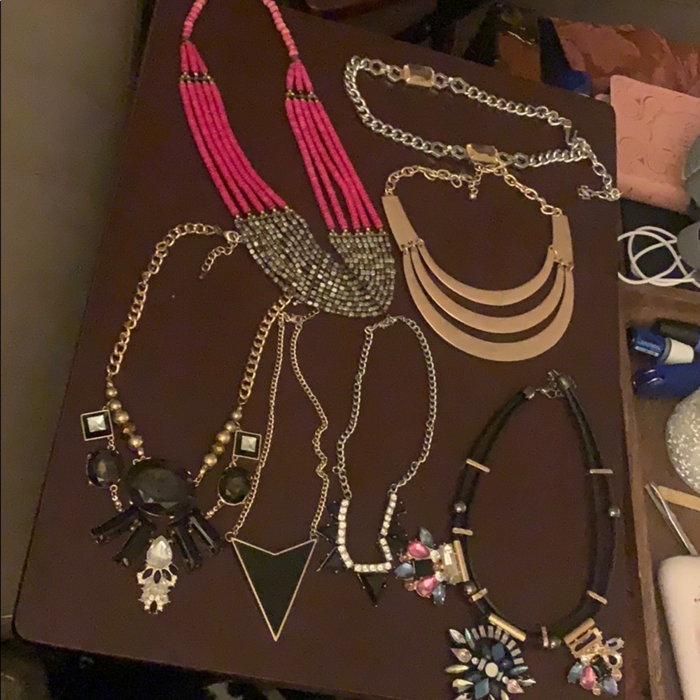 6 necklace bundle